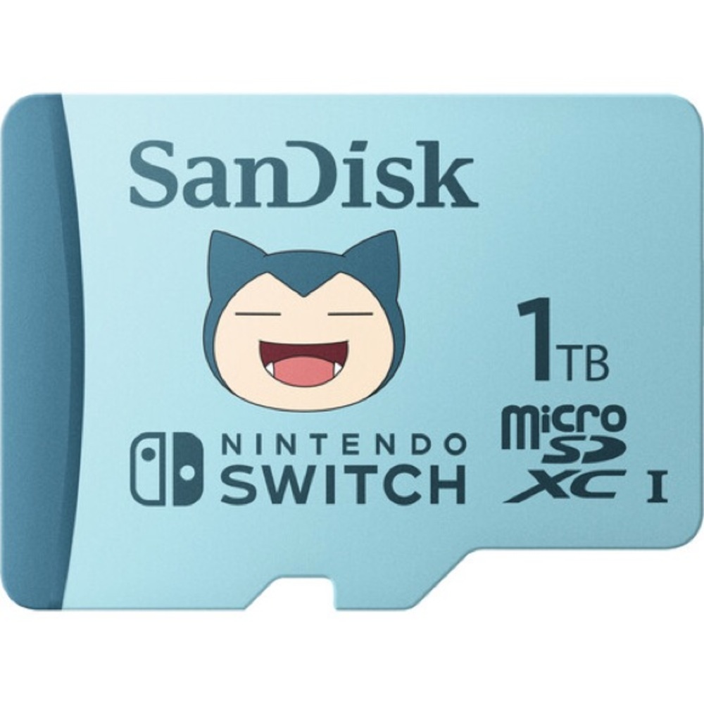 SanDisk 1TB microSDXC Card for Nintendo Switch Rare Blue Collector’s Card